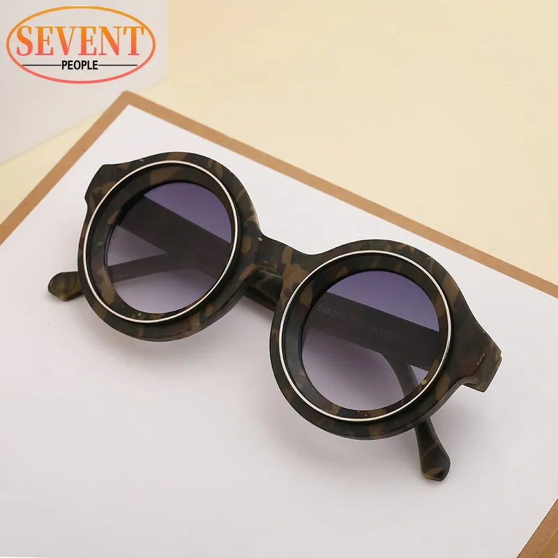 Stylish Sunglasses Mens Designer Circle Sunglasses New Fashion