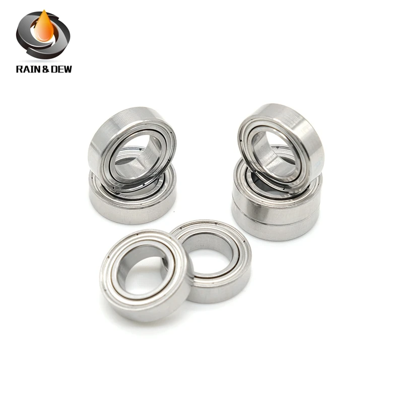 Rolamento de Esferas de 8x14x3.5 mm Abec-9 Smr148zzw3.5 10 Pcs Aço Inoxidável