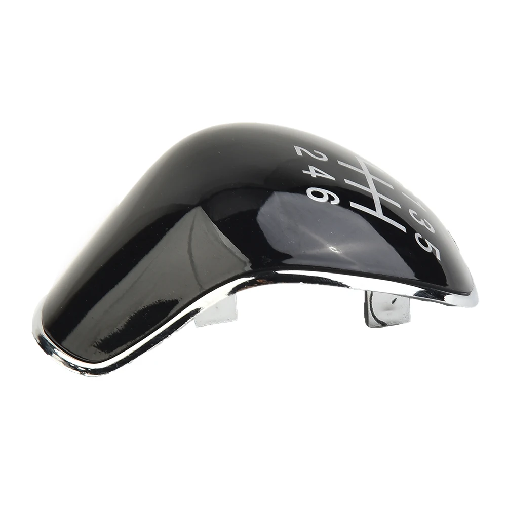 

6 Speed Gear Shift Knob Cap Replacement Black Trim Cover ABS Plastic For Ford Focus Fiesta Kuga C-Max Car Accessories