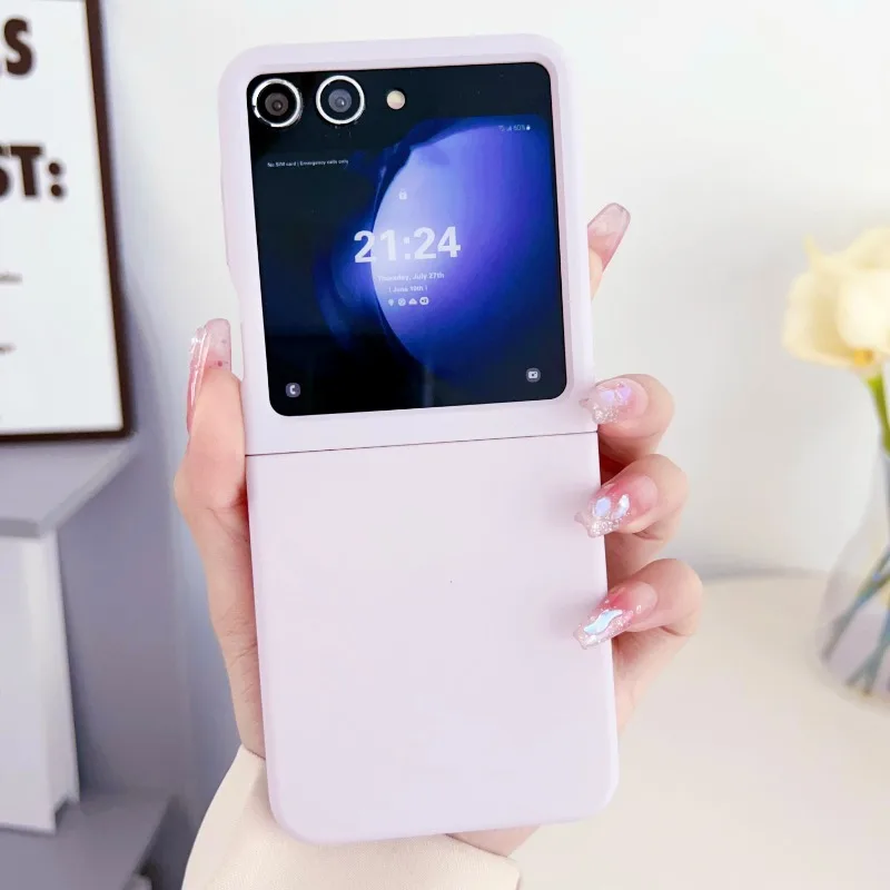 Sleek & Durable Plastic Skin Feel Protective Phone Case with Large Window