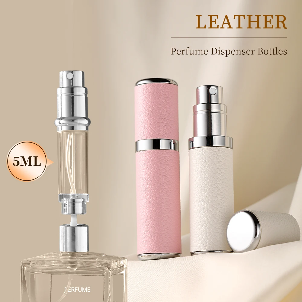 LouischanzL 5ml Perfume Refill Bottle Portable Mini Refillable Spray Scent Pump Empty Cosmetic Containers Atomizer Travel Tool