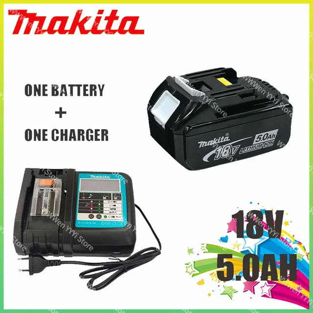 Makita – Chargeur De Batterie Au Lithium Original 18v, 100% - Accessoires  D'outils Électriques - AliExpress