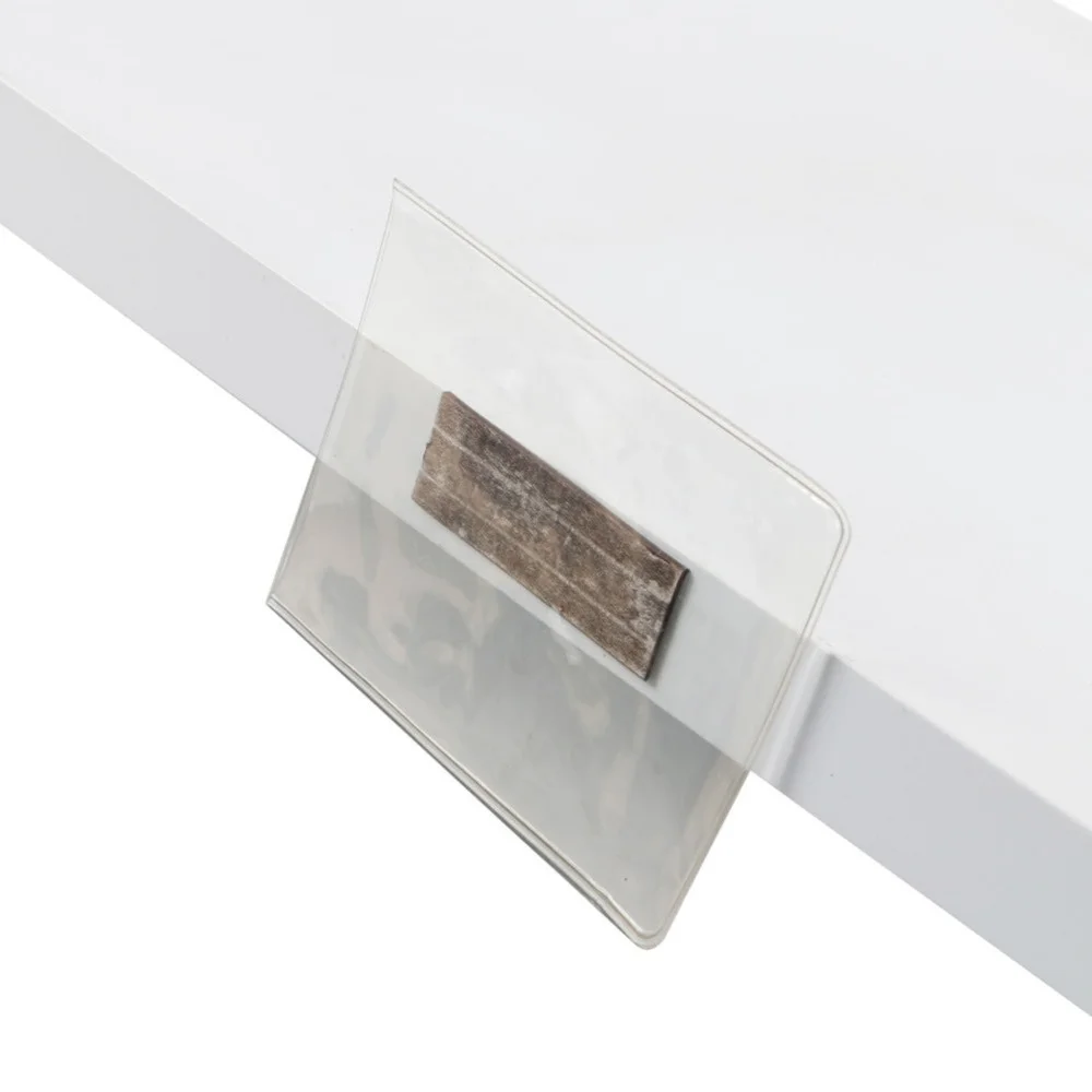 

A6 Magnetic Label Holders for Warehouse Shelving Machines Lockers and Doors