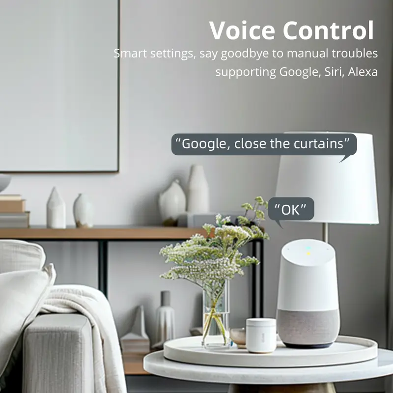 Zemismart Matter Over WiFi 2N Roller Shade Blinds Motor for 37 38mm Tube Homekit Google Home Alexa Control Smart Shutter Engine - Image 5