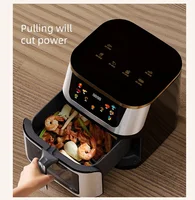 10L Intelligent air fryer home automatic large capacity French fries machine multi-function foreign trade electric fryer 2