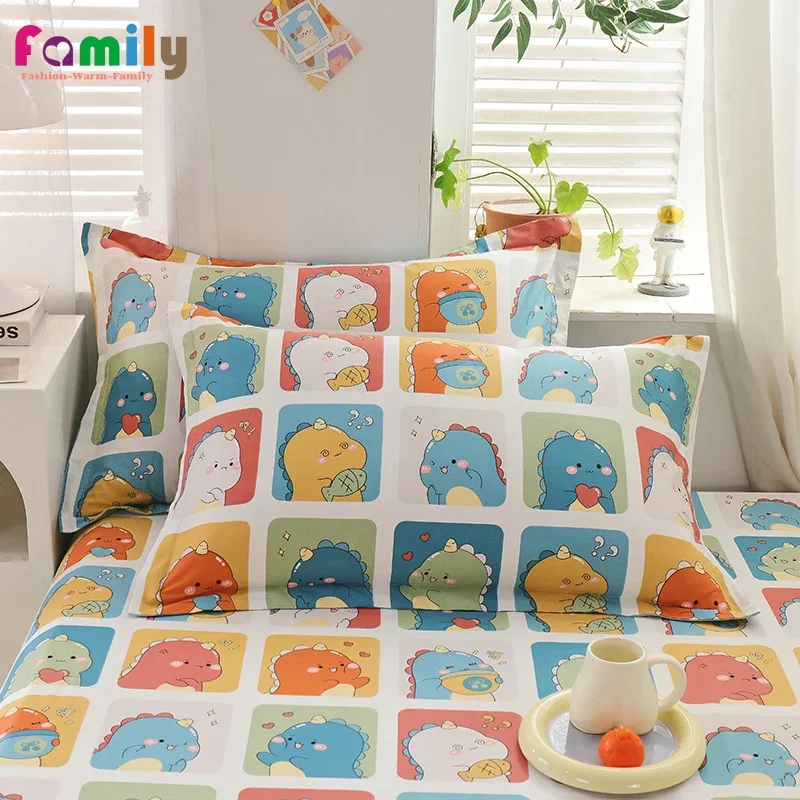

100% Cotton Elegant Comfort Ultra-Soft Pillowcase Pure Cotton Double Brushed-Wrinkle Resistant Soft Pillow Covers 48x74cm 1/2pc