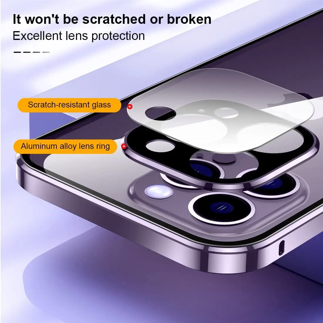 Magneto Iphone14Pro Dual Buckle Double-sided Anti Peeping Glass Protective Lens Iphone 11 Metal Magnetic Suction Protective Case