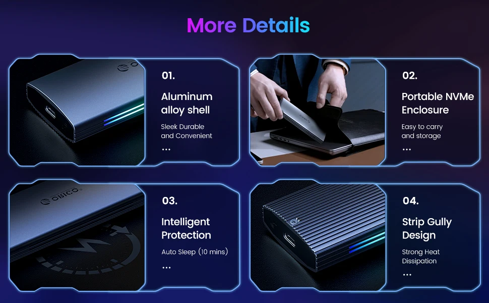 suportes e cases para hd