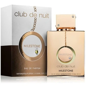 Armaf Club De Nuit Milestone for Unisex Eau de Parfum Spray, 3.6 Ounce，Holiday gift 1