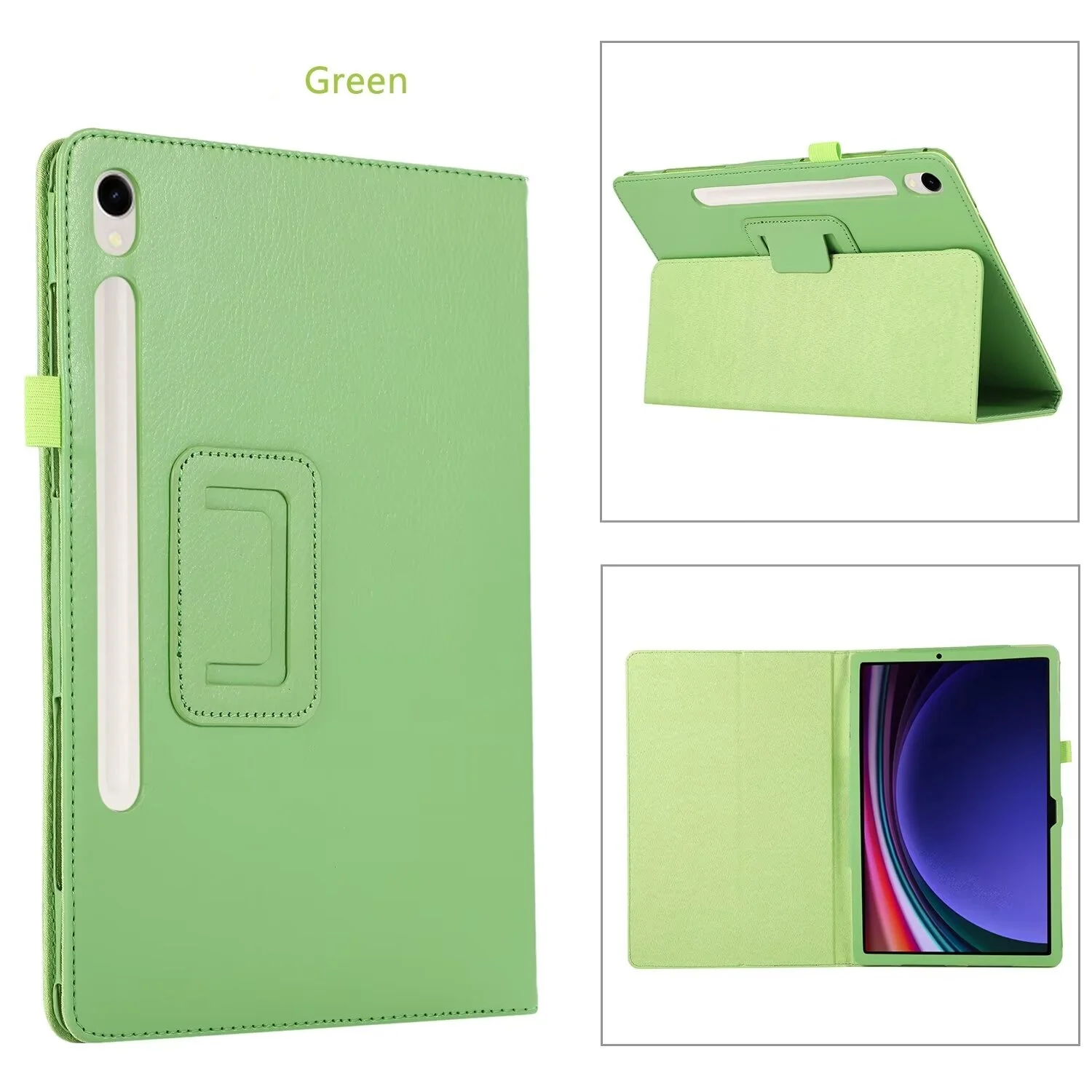 Premium PU Leather Tablet Case with Smart Cover Design