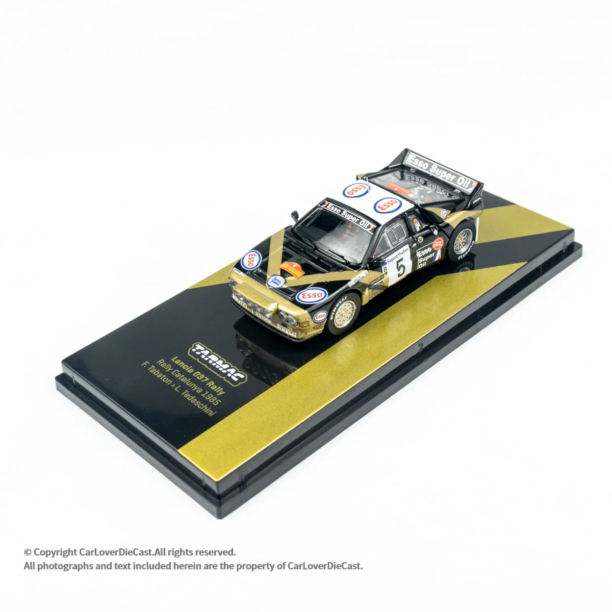 ターマックワークス 1/64 ランシア 037 ラリー カタロニア 1985 Tarmac Works 1:64 Lancia 037 Rally Catalunya 1985 Diecast