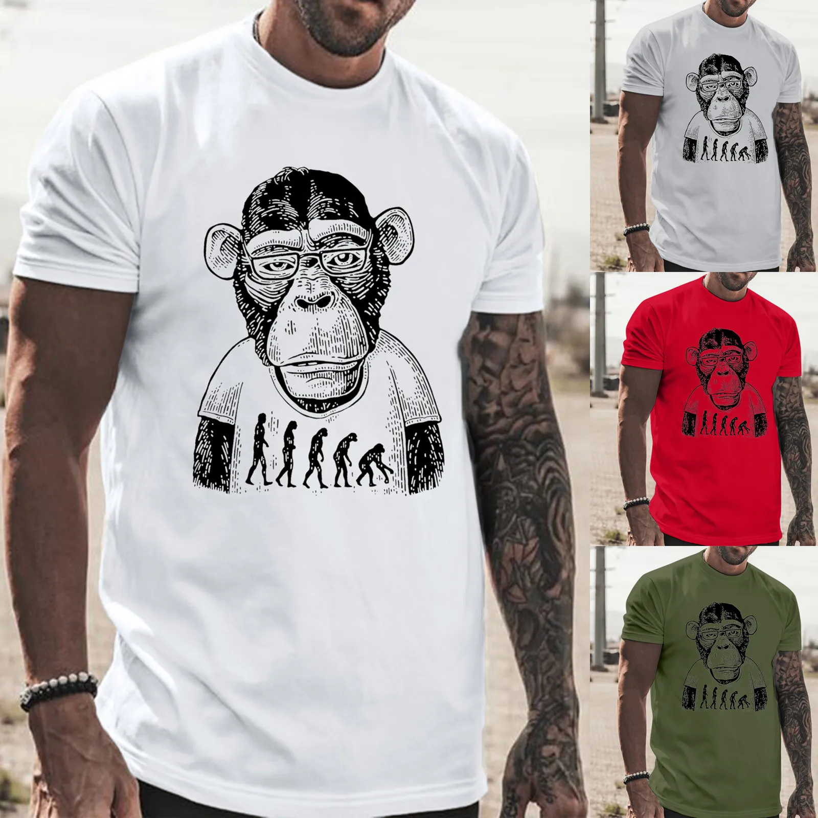 Funny Print T Shirt Summer Short Sleeve Tee Tops Casual Round Neck