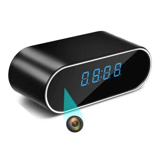 HD 1080P Alarm Clock Mini Camera Remote  Wireless Wifi Control IR Night Vision View DVR Camcorder Home Indoor Monitor Video 1