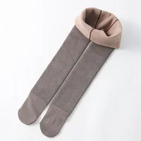 Winter Infant Girls Plus Velvet Pantyhose Children's Leggings Thickening Children's Babys Skinny Pants Winter Clothes 5