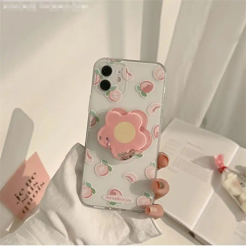 Daisy Flowers Holder Phone Case - INS Smile Collection