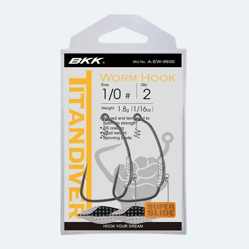 

BKK-Titan Diver Swimbait and Worm Fishing Hooks