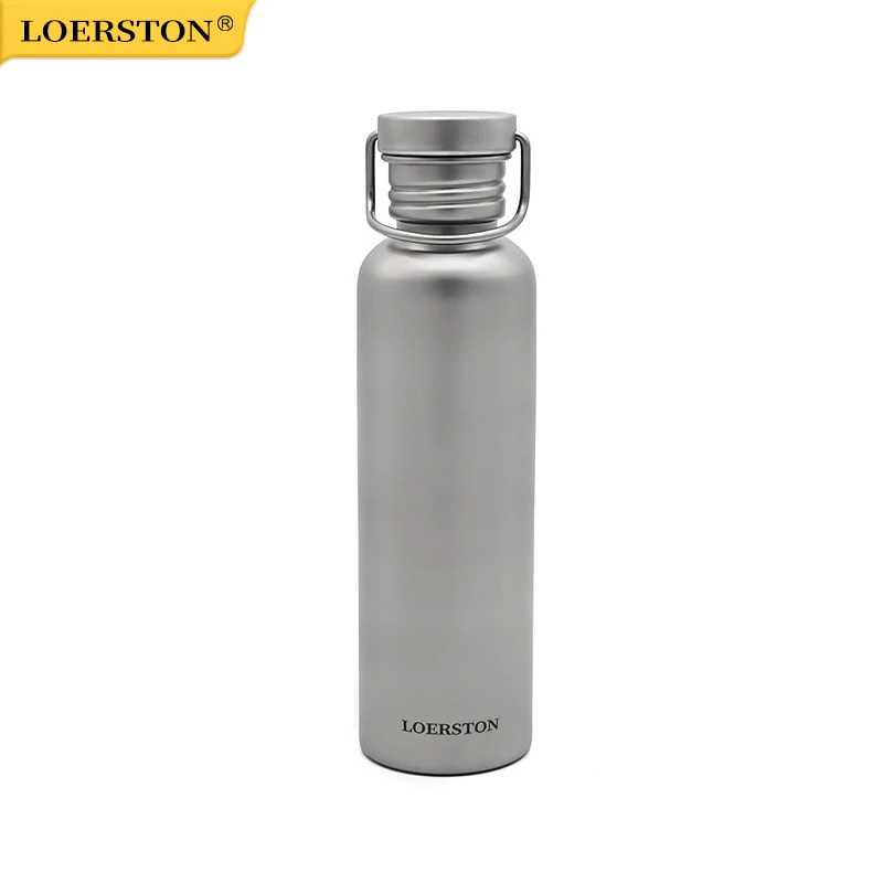 Cycling Portable Sports Water Bottle Pure Titanium Reusable Drinking for Outdoor Camping Tourism Sports sports water bottle