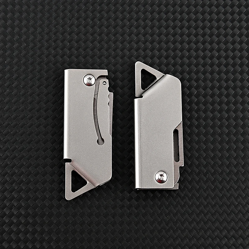 D2 Blade Stainless Steel Forming Knife Outdoor Camping Self Defense Emergency Survival Knife Folding Portable Keyknife 3