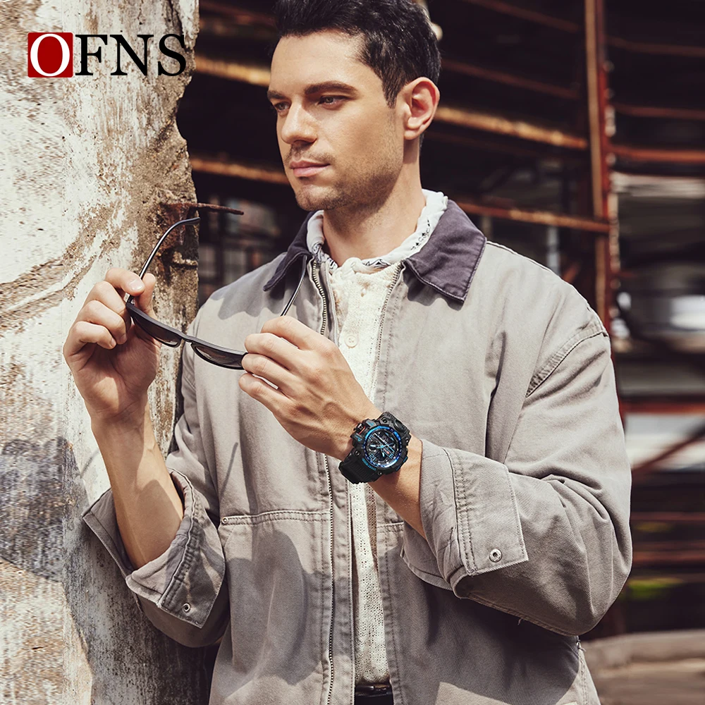 OFNS Luxury G Style Men's Watches 50M Waterproof