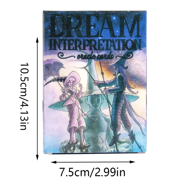 1Pcs Deck Tarot Dream Interpretation Oracle Cards 39 Full Colour Cards Pdf Instructions Paperback Tarot Card Game 6