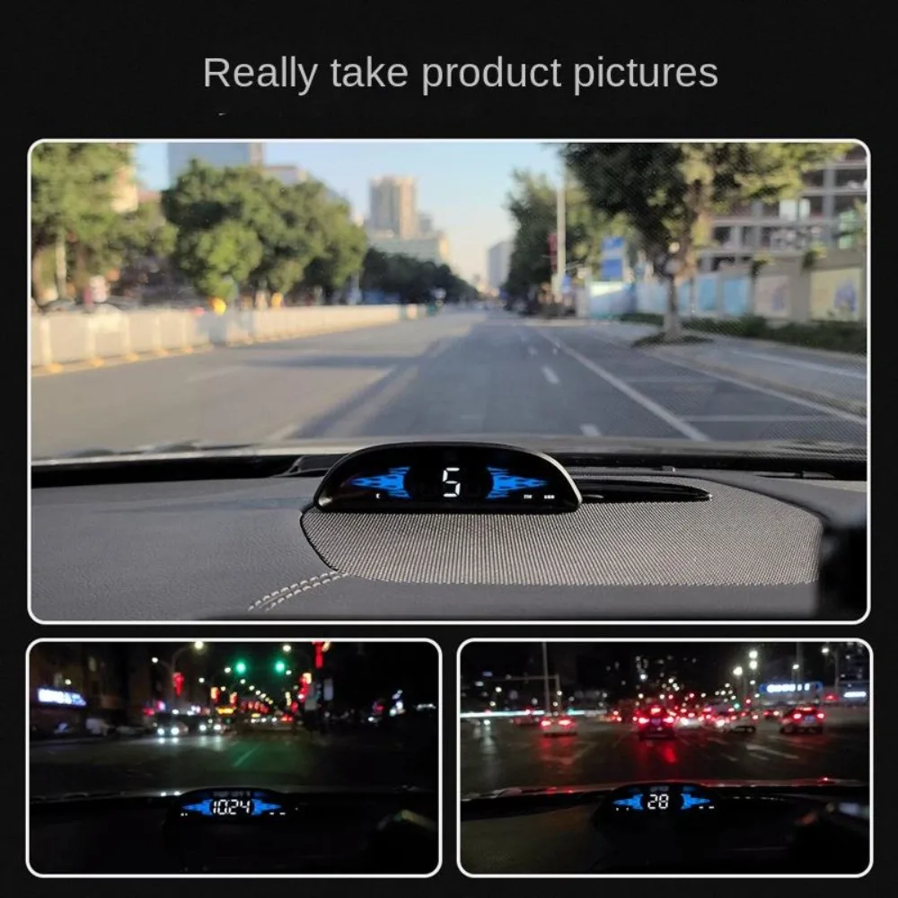 신형 GPS HUD G2 디스플레이 속도계 플러그 앤 플레이 리프트 거리 헤드업 디스플레이 모든 차량용