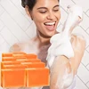Kojic Acid Papaya Body Soap Deep Cleansing Smoothing Elbow Neck Knee Back Remove Chicken Skin Spot Armpit Soap 3