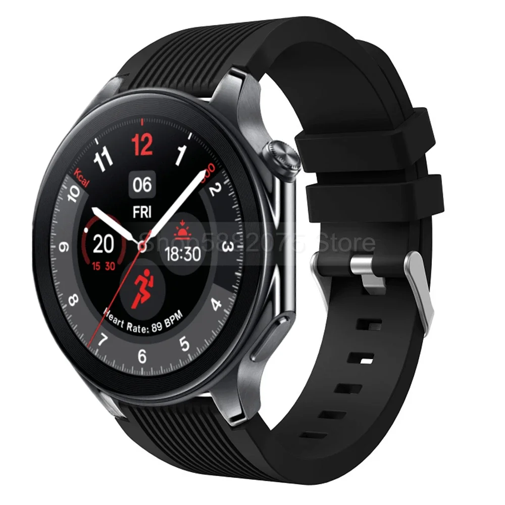 OnePlus Watch 2 시계 밴드 용 실리콘 손목 스트랩 (비 원본 버전) OPPO Watch 4 Pro Realme 3 S 교체 용 팔찌