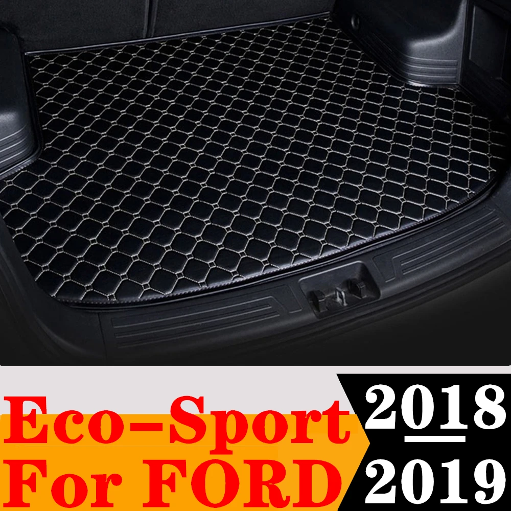 

Коврик для багажника автомобиля FORD EcoSport 2019 2018, задний поднос для груза, багажник, коврик для багажа, коврик, интерьерные автозапчасти