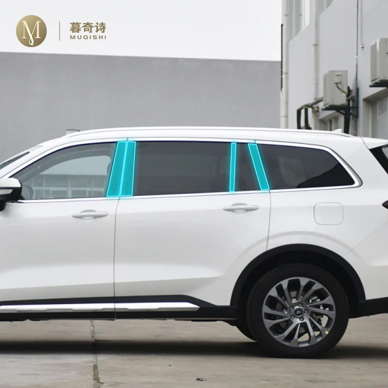 

Для Ford Equator 2021-2023, Внешняя Автомобильная защитная пленка A/B для стекла, аксессуары для защиты от царапин, прозрачная защитная пленка из ТПУ, пленка для ремонта PPF