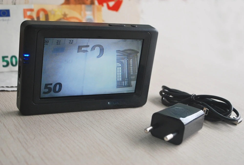 IR INFRARED CAMERA MONEY DETECTOR PORTABLE CASH CURRENCIES DETECTOR MINI BANKNOTE