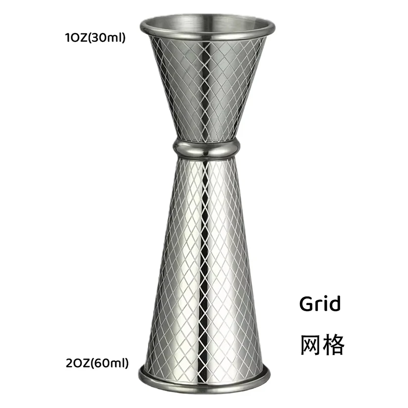 Premium Double Cocktail Jigger for Bartending - Precision Drink Measuring Tool