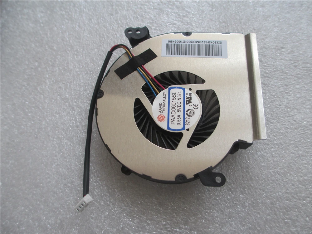 Ventilador de Refrigeração Cpu para Laptop 4pin Paad06015sl N376 e N374 Msi Ge62mvr Ge72mvr 7rg Ms16jc Ms-169c Novo e Original - Imagem 4