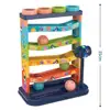 1 Set Creative Pound Ball Educational Track Toys ABS Children Knocking Toys Exercise Hand Strength Toddler Toys 3