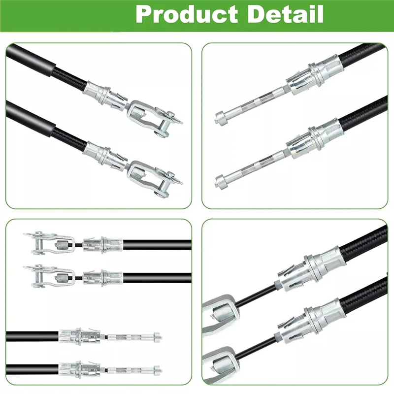CACE-2Pcs 골프 카트 브레이크 케이블 클럽 자동차 전역 2008-2024 103528701 103528702