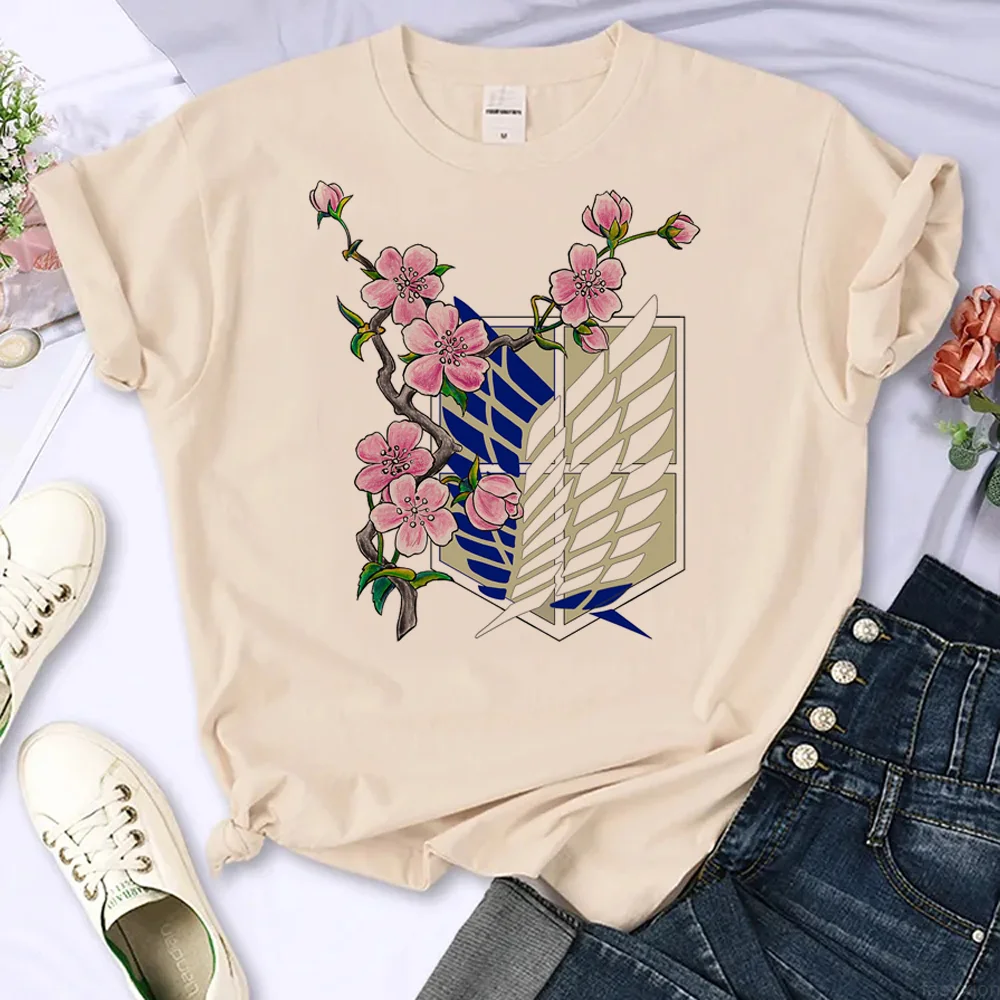 

Attack on Titan top women manga Japanese harajuku top girl y2k Japanese clothes