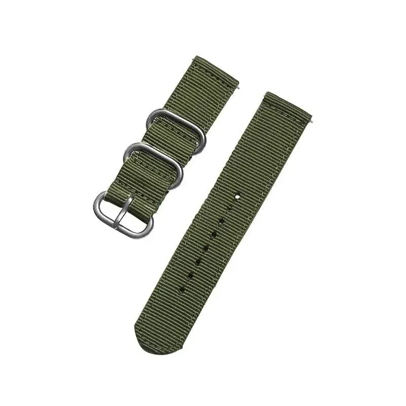 Woven Nylon Sport Watch Strap Band - Durable Fabric