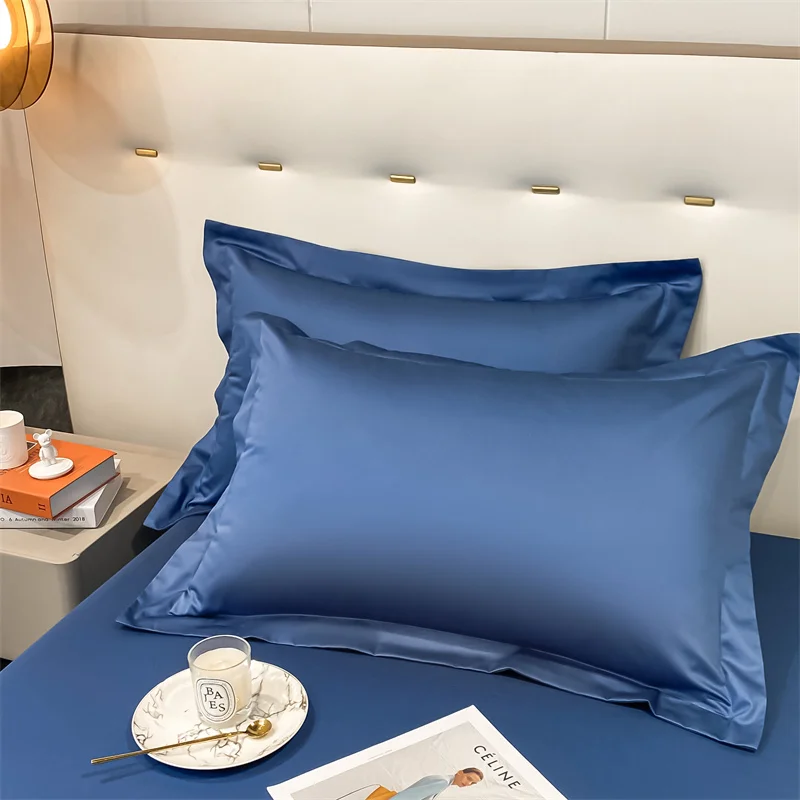 

High quality One Pair of Washable Pillowcases, 100% Cotton Single Pillowcase Set, 48cm X 74cm, 2 Household Pillow Covers