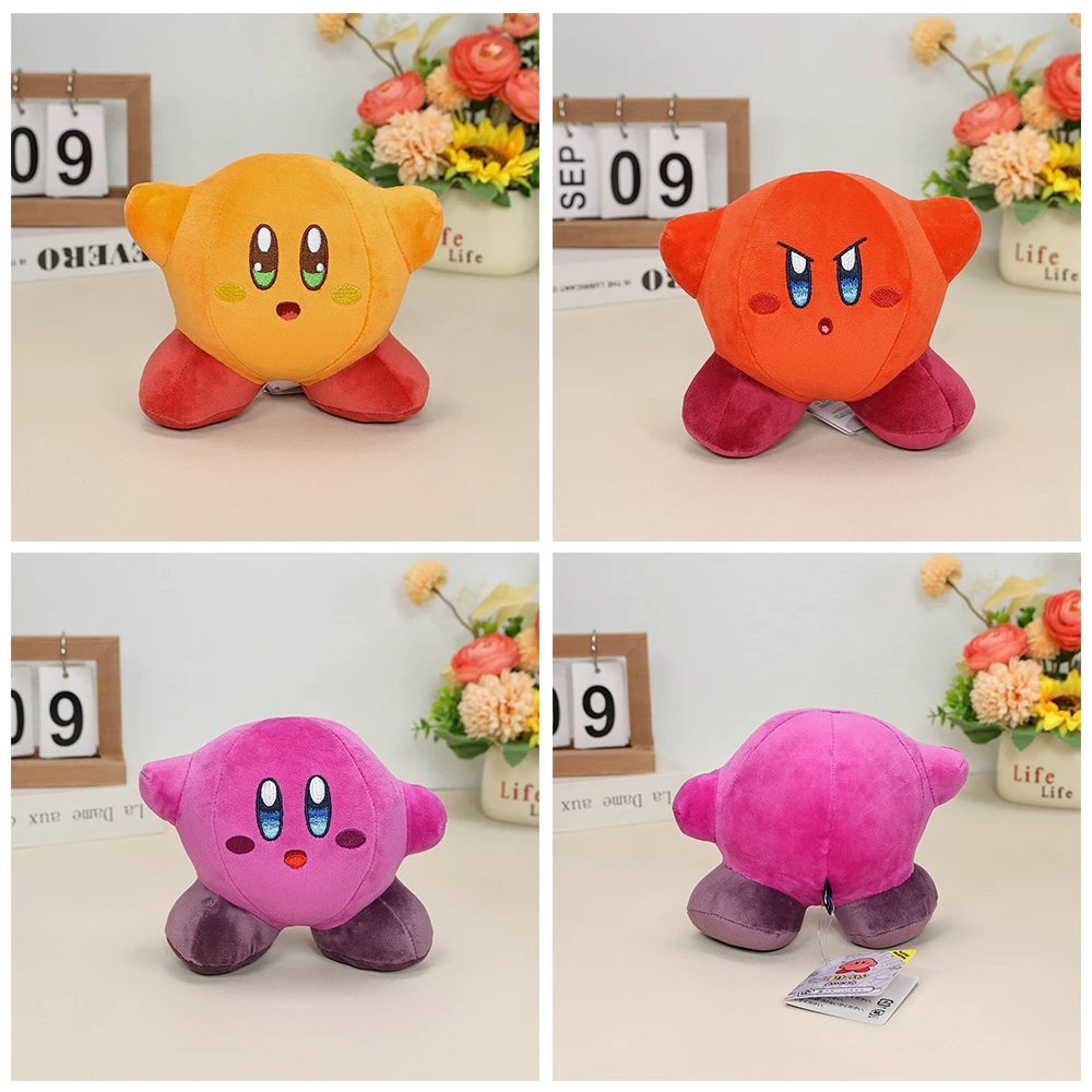 New Colorful Star Kirby Plush Toy King Dedede Meta Knight Magolor