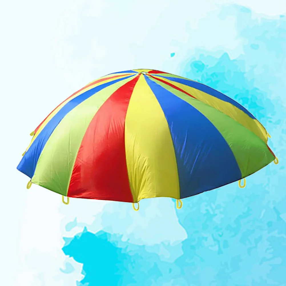 

11 Meter Children Parachute Colorful Parachute Kids Fly for School Activity Birthday Parties Picnics