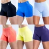 Dynamic Shorts with Logo Low Waist Seamless Yoga Shorts Scrunch Bum Gym Shorts Workout Biker Short Stretch Fitness Clothing 1