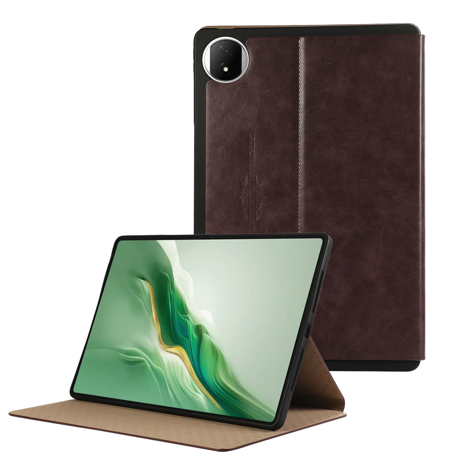 Floral Leather Flip Shockproof Tablet Case