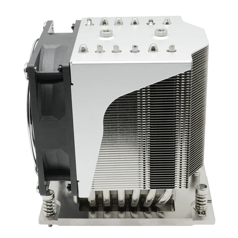 Servidor Cpu Radiador Heatpipes para Amd Sp3 Tr4 Dois Rolamento de Esferas Ventilador Silencioso 4u