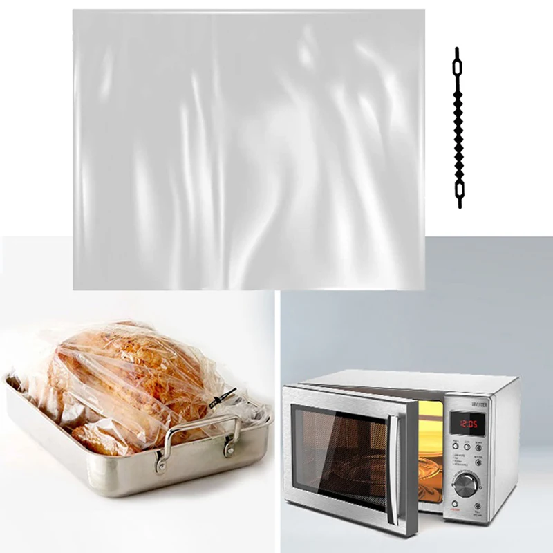 10 20pcs Turkey Bag Oven Roasting Bags Baking Sleeve Slow Cooker Crock Pot Liners for Cooking oven roasting bags
