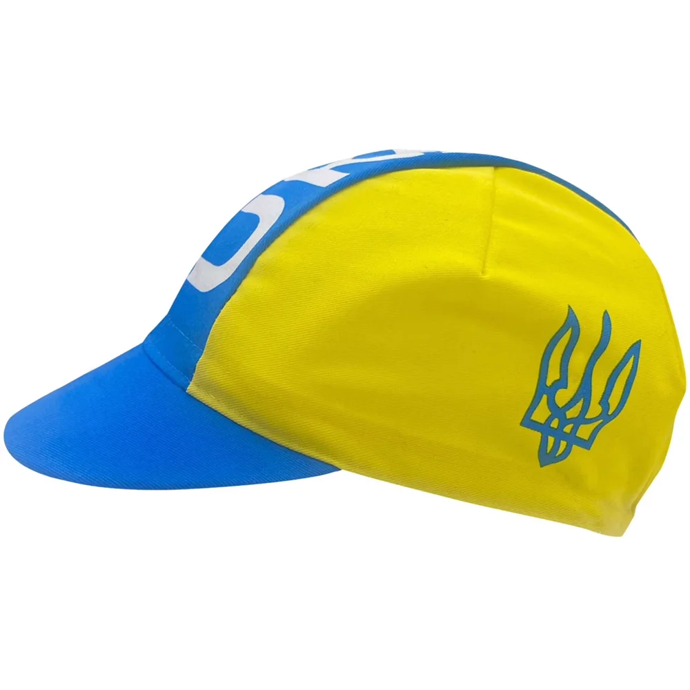 Ukraine Yellow Blue Cool New Classical Cycling Caps OSCROLLING Gorra Ciclismo Unisex 3