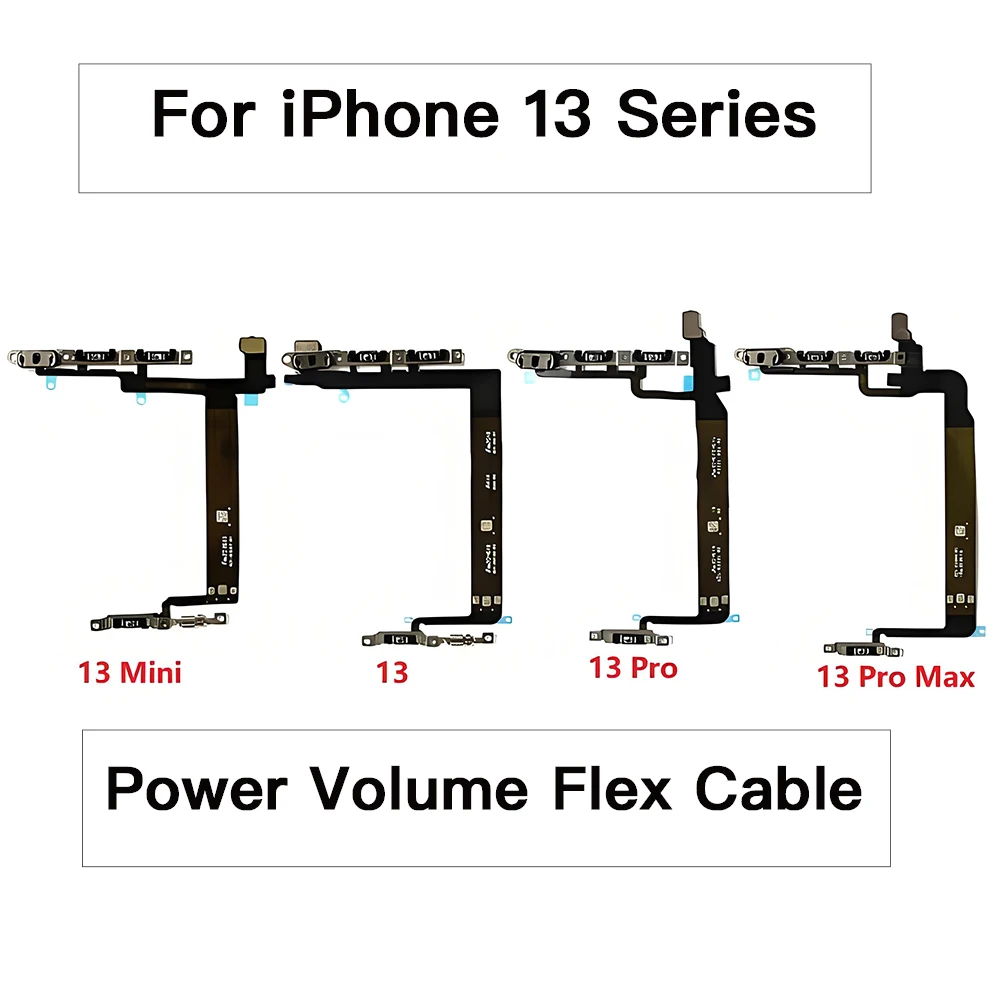 Cavo Flex Con Pulsanti Volume, Accensione E Switch Mute Per IPhone 13 Pro (6.1) - Ricambio 821-03331-A1