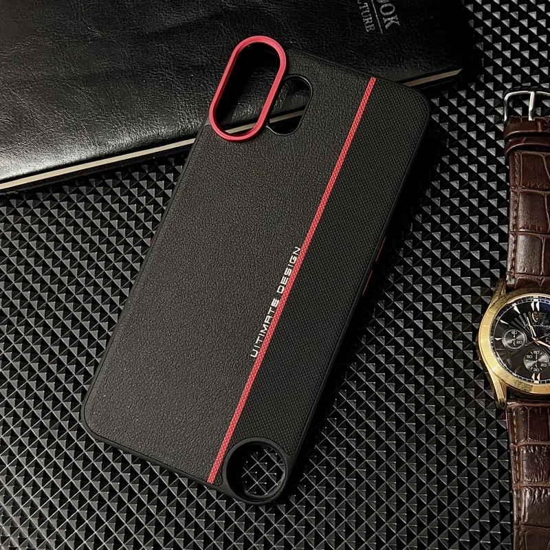 CMF Phone 2 Pro Minimalist Splicing Leather Protective Case