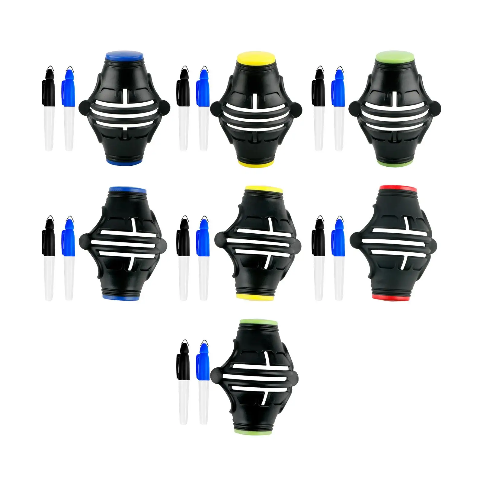 

Golf Ball Line Liner Template Alignment Swing Arrows Durable Putting