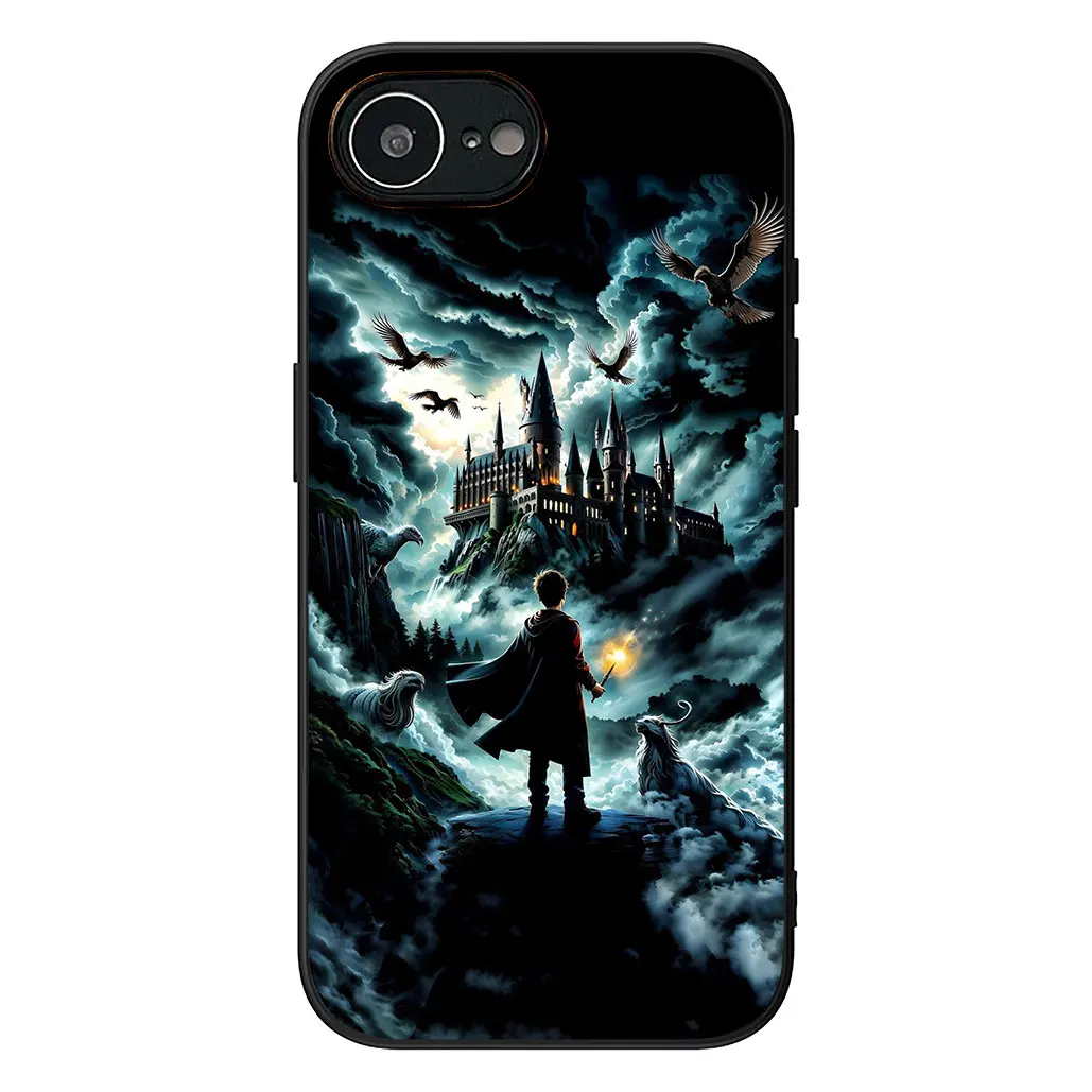 Art Cool Harries Owl Wand Potters Phone Cover Case