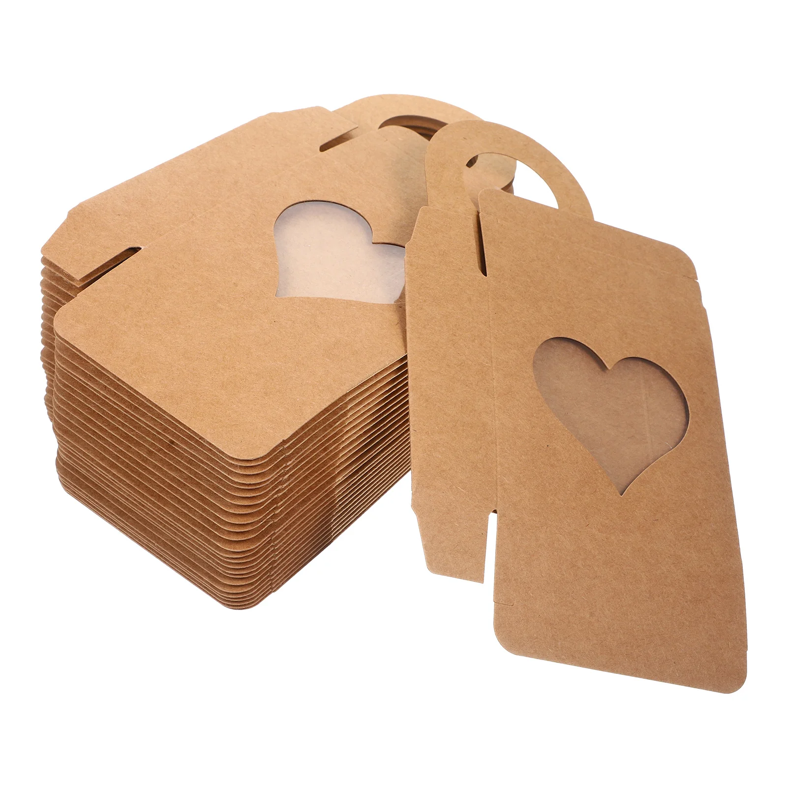 

25Pcs Storage Box Delicate Bottle Holder Bottle Gift Container Package Box