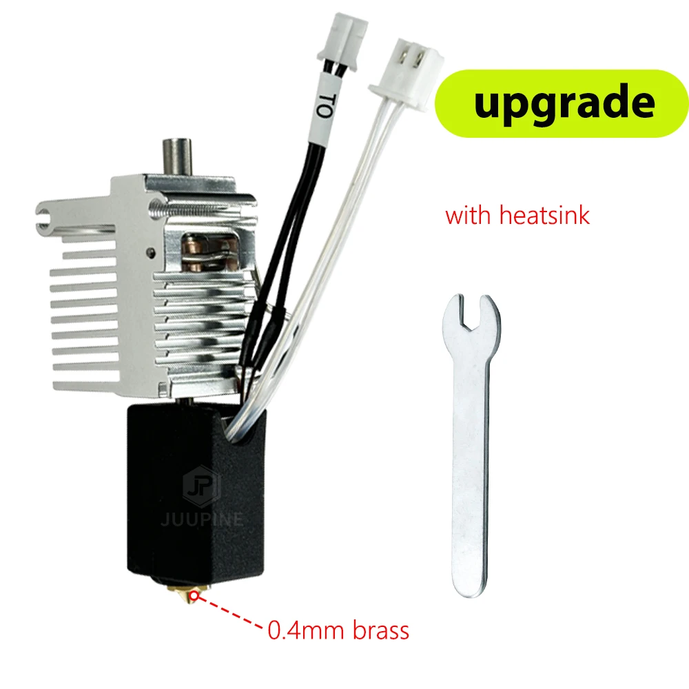 Enhanced Ceramic Hotend Nozzle with Thermistor & Heating Tube